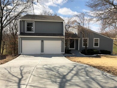 New driveway - Front of house