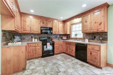 Custom Kitchen with plenty of cabinet and counter