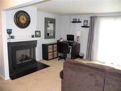 Living Room - Gas Fireplace