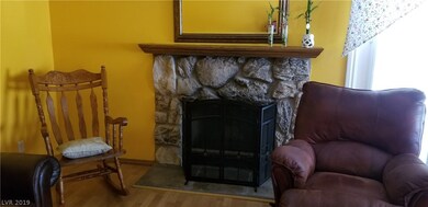 Cozy wood burning fireplace - just imagine your Ch