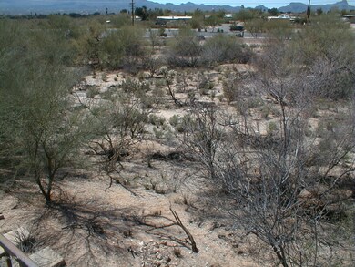 Lot behind home
