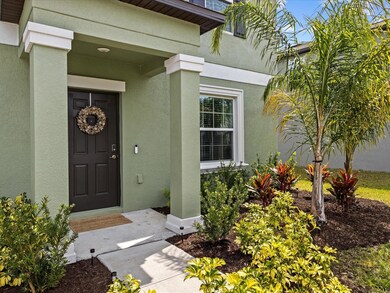 Luscious foliage greets you.