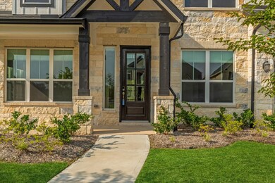 Inviting front porch