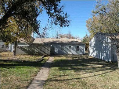 Rear of home