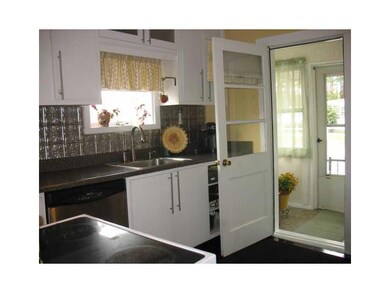 Kitchen. Enclosed entrance porch...