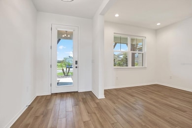 Front Entry into Flex Room/Office