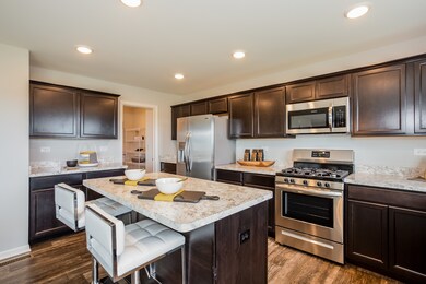 Model home pictured- colors, features, and options