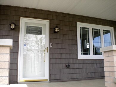 Newer front door and windows