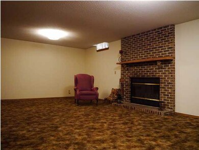 Awesome Basment Family Room with Fireplace and ple