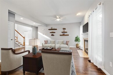Virtually Staged Living Room