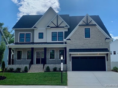 This Summer Lake home will have a side load garage
