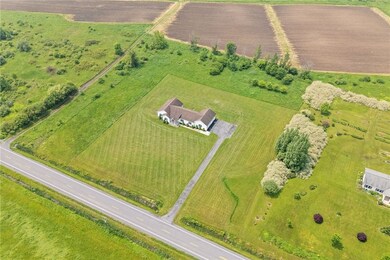 3.29 acres of beautifully level grassy yard.