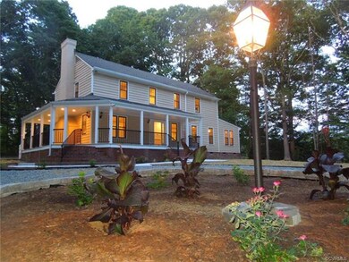Front view from ground (Photo time: evening)