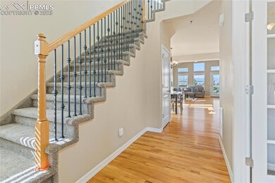 Entry with 2 story ceilings