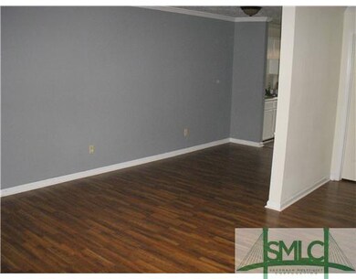 Living Room. New laminate floors in living/dining 