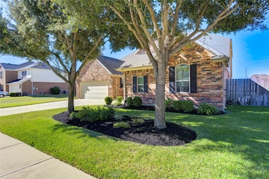 Right corner of the property.