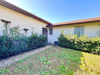 Walk way to front door