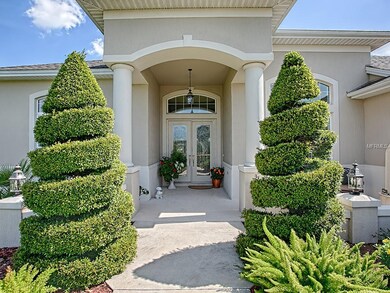IMPRESSIVE FRONT ENTRY.