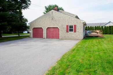 Attached two car garage with home...