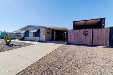 front with RV gate