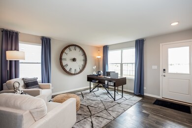 Model home pictured- colors, features, and options