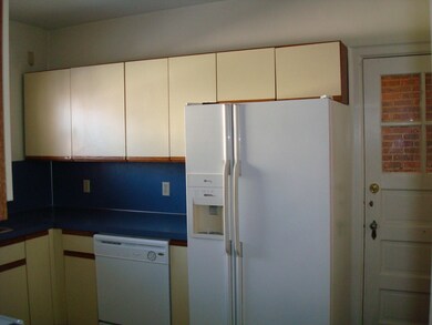 Kitchen and back entrance
