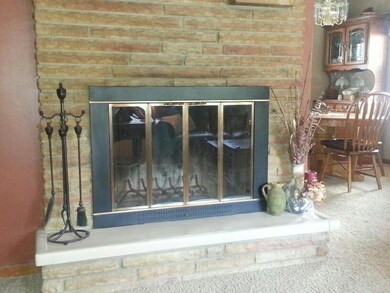 Wood Burning Fireplace