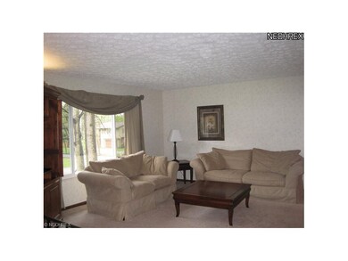 The large living room on the upper level opens up 