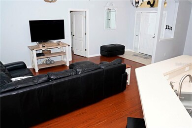 Entry into living room