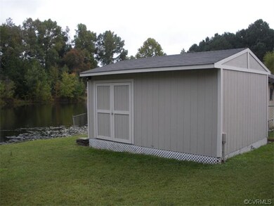 Shed and waterfront