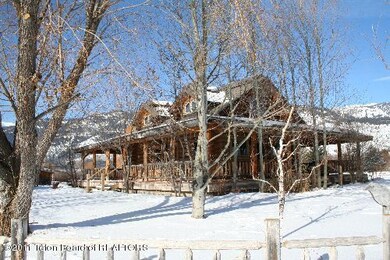 snowy guest house/ mountains