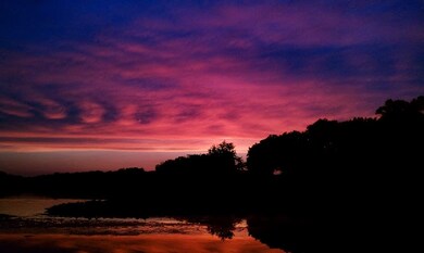 Breath taking sunsets over Lake Cicott. Yes this i
