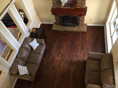 VIEW FROM UPSTAIRS HALLWAY