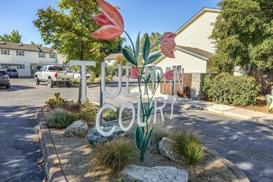 493 Tulipan metal sign