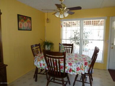 Spacious Dining with View to Back Yard
