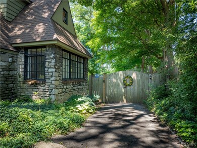 This gated entry is very secure and completely aut