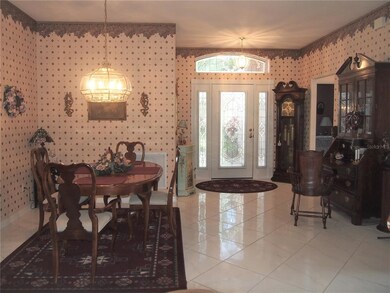 Front of home entry foyer and dining area