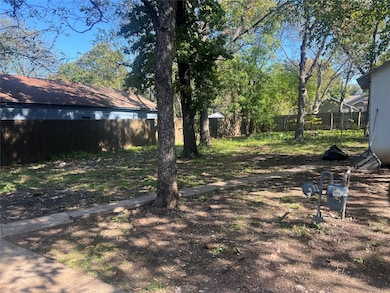 Large hardwood trees
