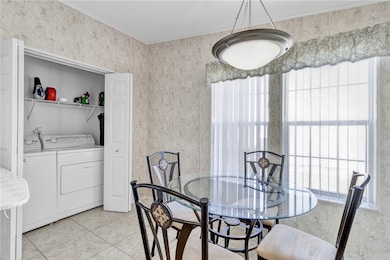 Breakfast Nook and Inside Laundry