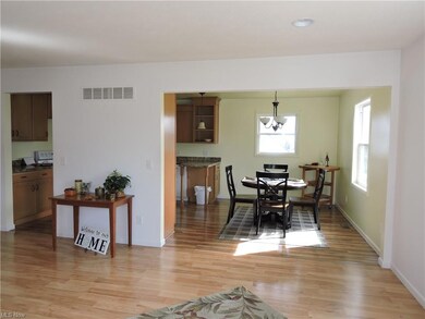 Open living room, dining room, kitchen area...perf