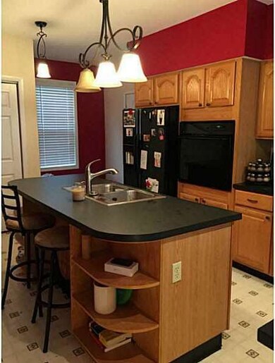 Exterior Front. nice kitchen island for seating or