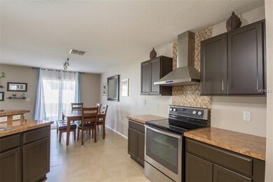 Convenient eating area off of the kitchen