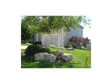 Upgraded landscaping