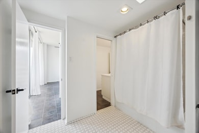 Bathroom featuring recessed lighting