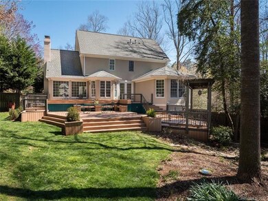 Outdoor Living on a grand scale with three layers 