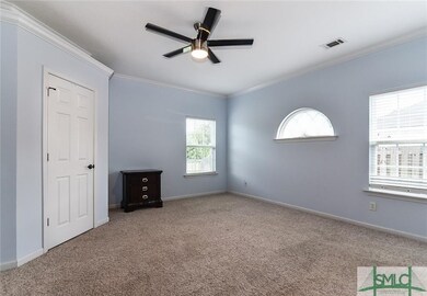 Spacious Master Suite with walk-in closet