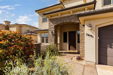 2 Exterior Front Courtyard 2691 E 3800 S
