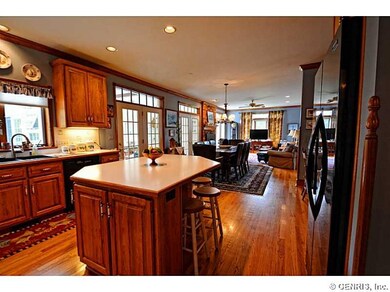 Kitchen View of kitchen looking towards the family