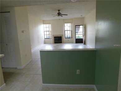 View from kitchen to front of condo