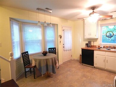 Another Kitchen View--Back Stairs